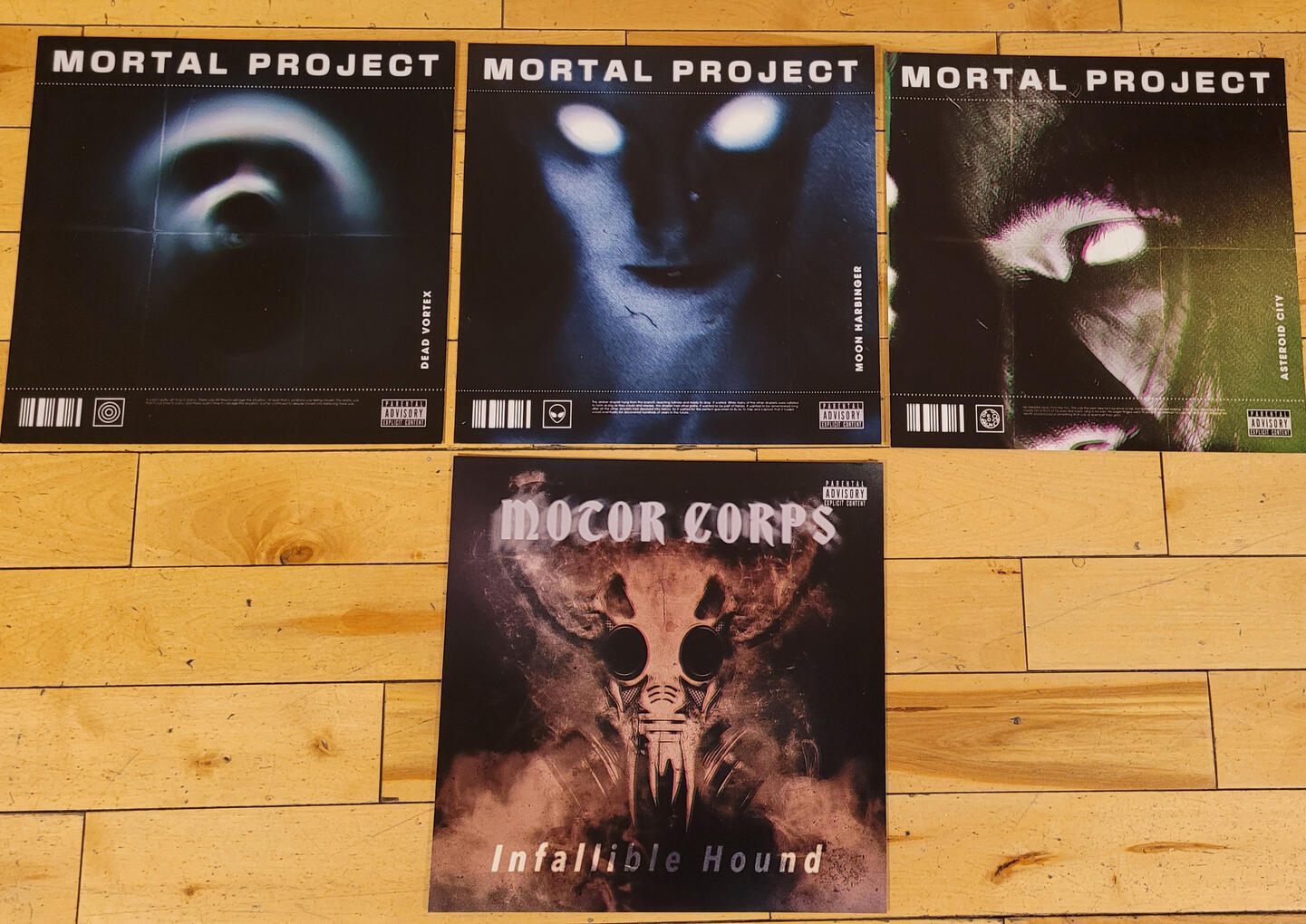 Int Heavy Metal Bedroom – Album Sleeves - Finals