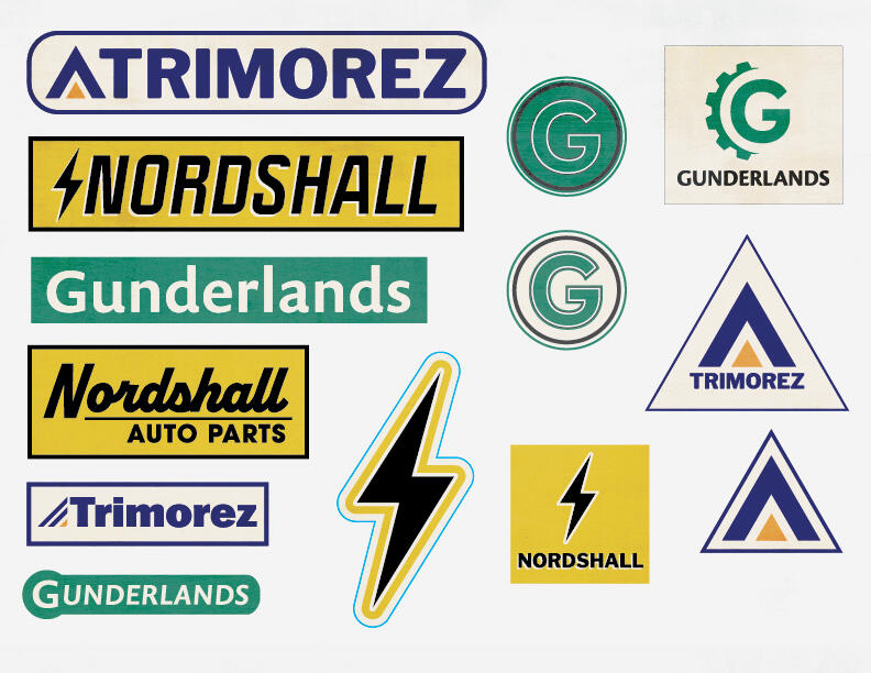 Int. Garage - Brand Stickers