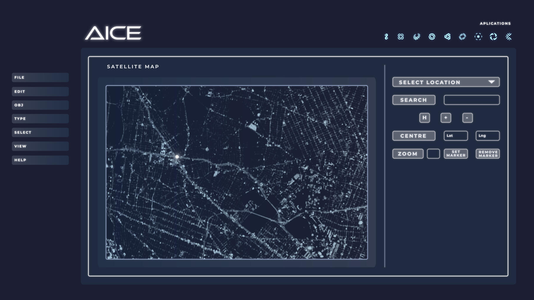 Int AICE Headquarters Internal App UI/Various VFX Screens