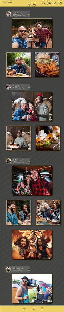 Int Marketing Agency - Social Media UI (tablet)