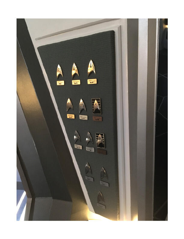 Int Airlock Memorial Wall Plaques (3D Delta Shield by Andy Tsang)