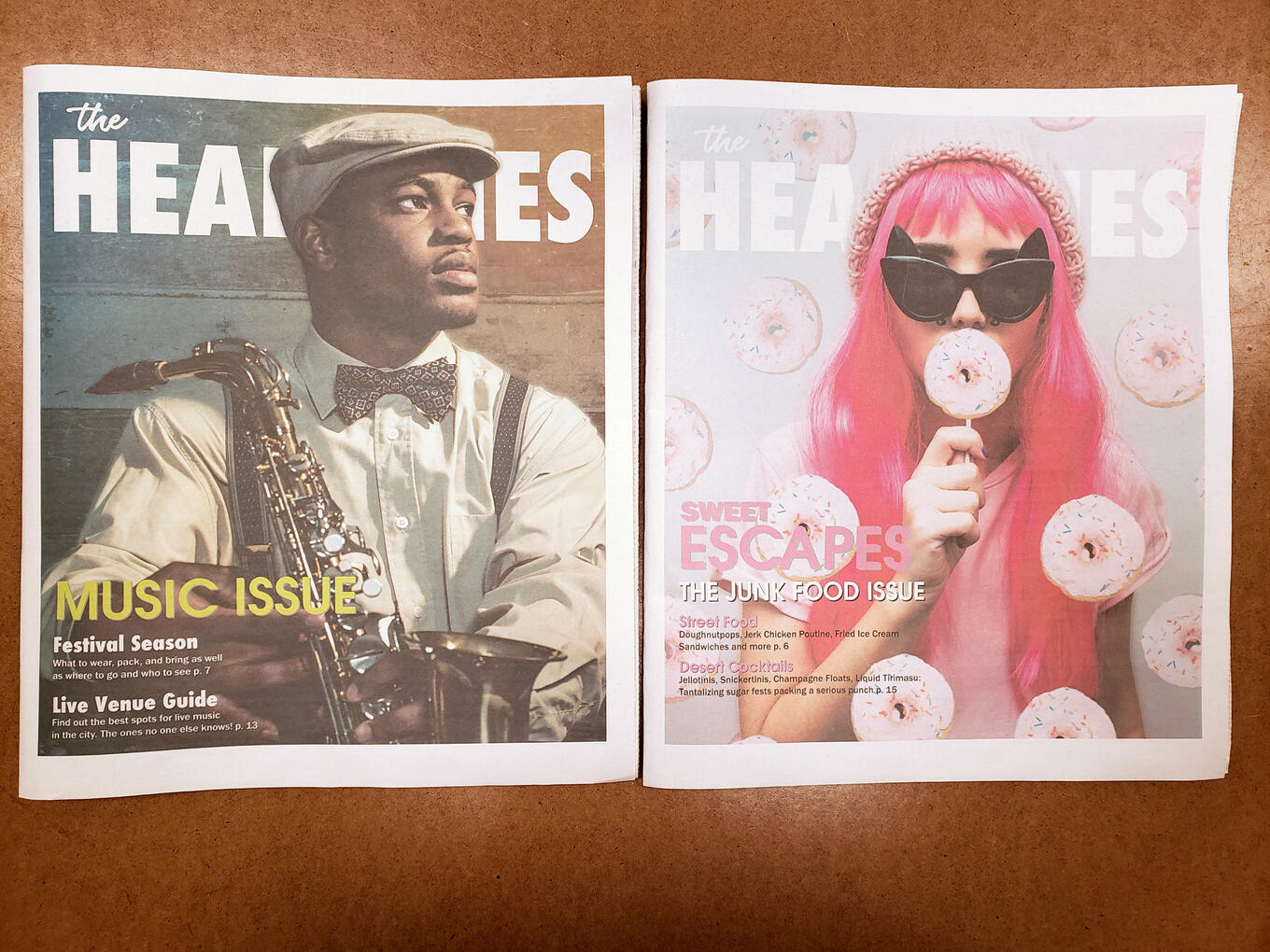 Ext Street - Newspapers and newsbox vinyls