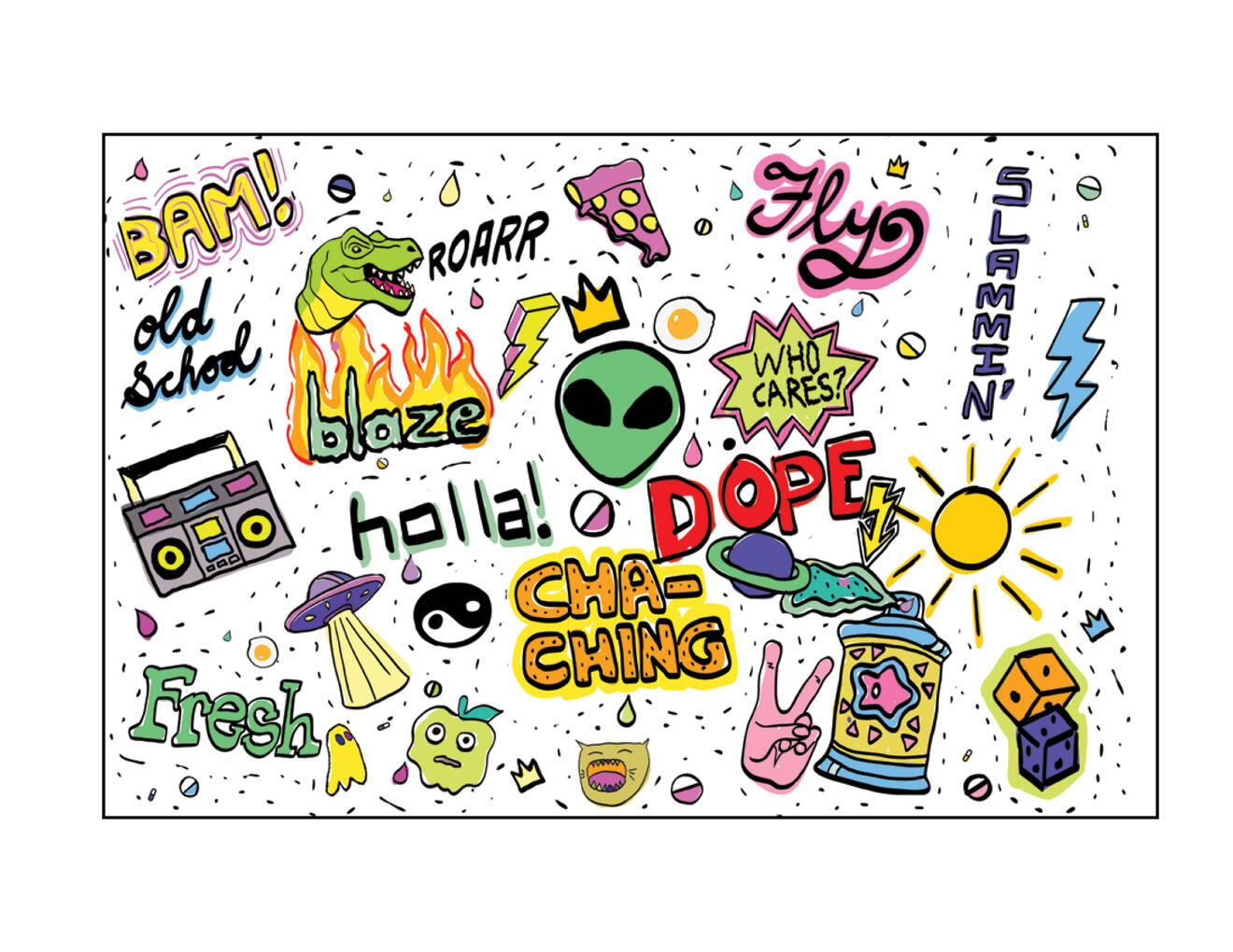 Int. Music Video Mural (Fresh Prince Wall)