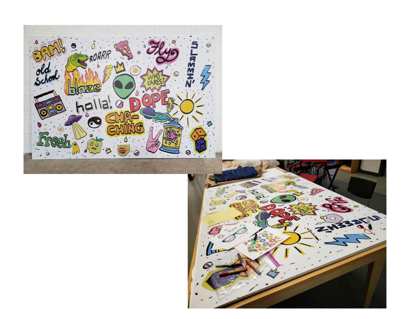 Int. Music Video Mural (Fresh Prince Wall)