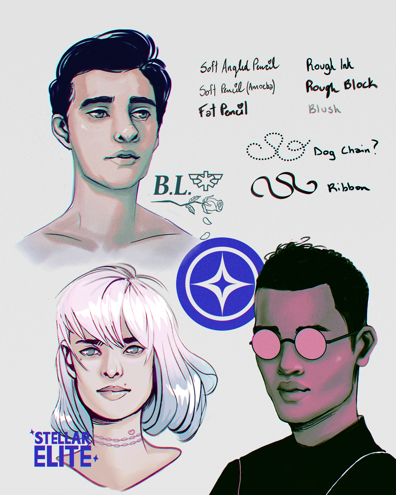 Custom Brush Set Test - Photohop